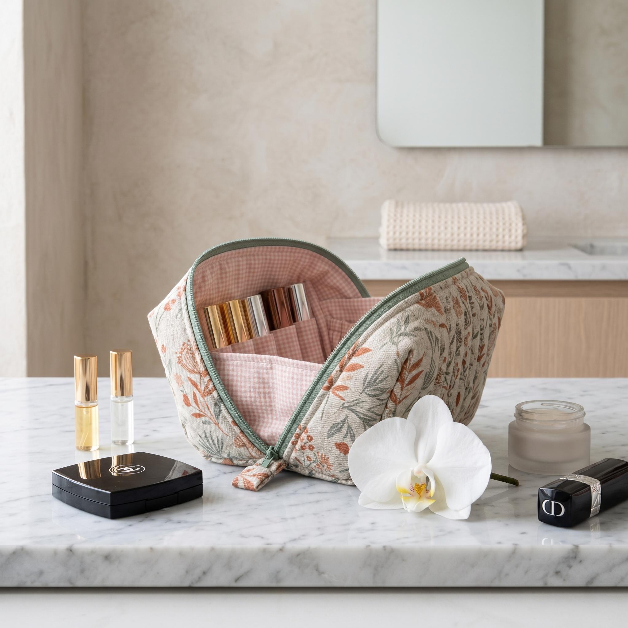 Clamshell Cosmetic Pouch thumbnail 5