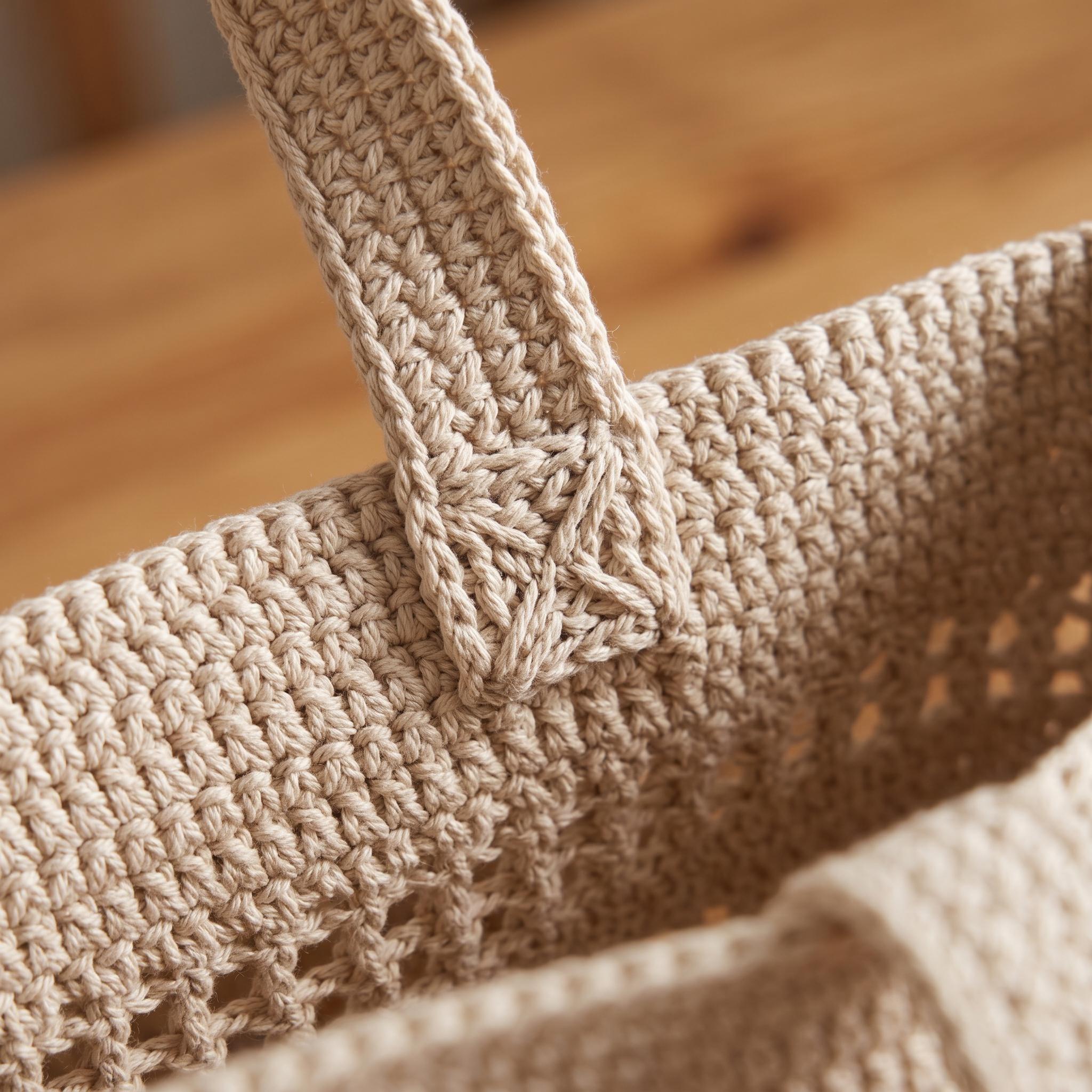Crochet Mesh Market Tote thumbnail 4