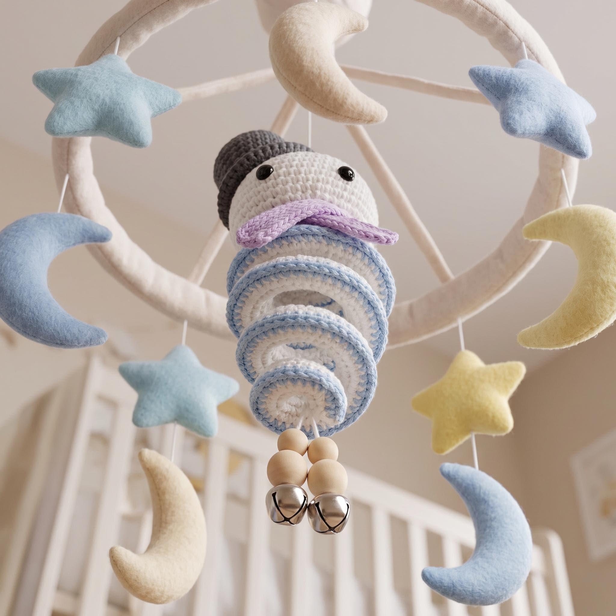 Crochet Snowman Ornament thumbnail 3