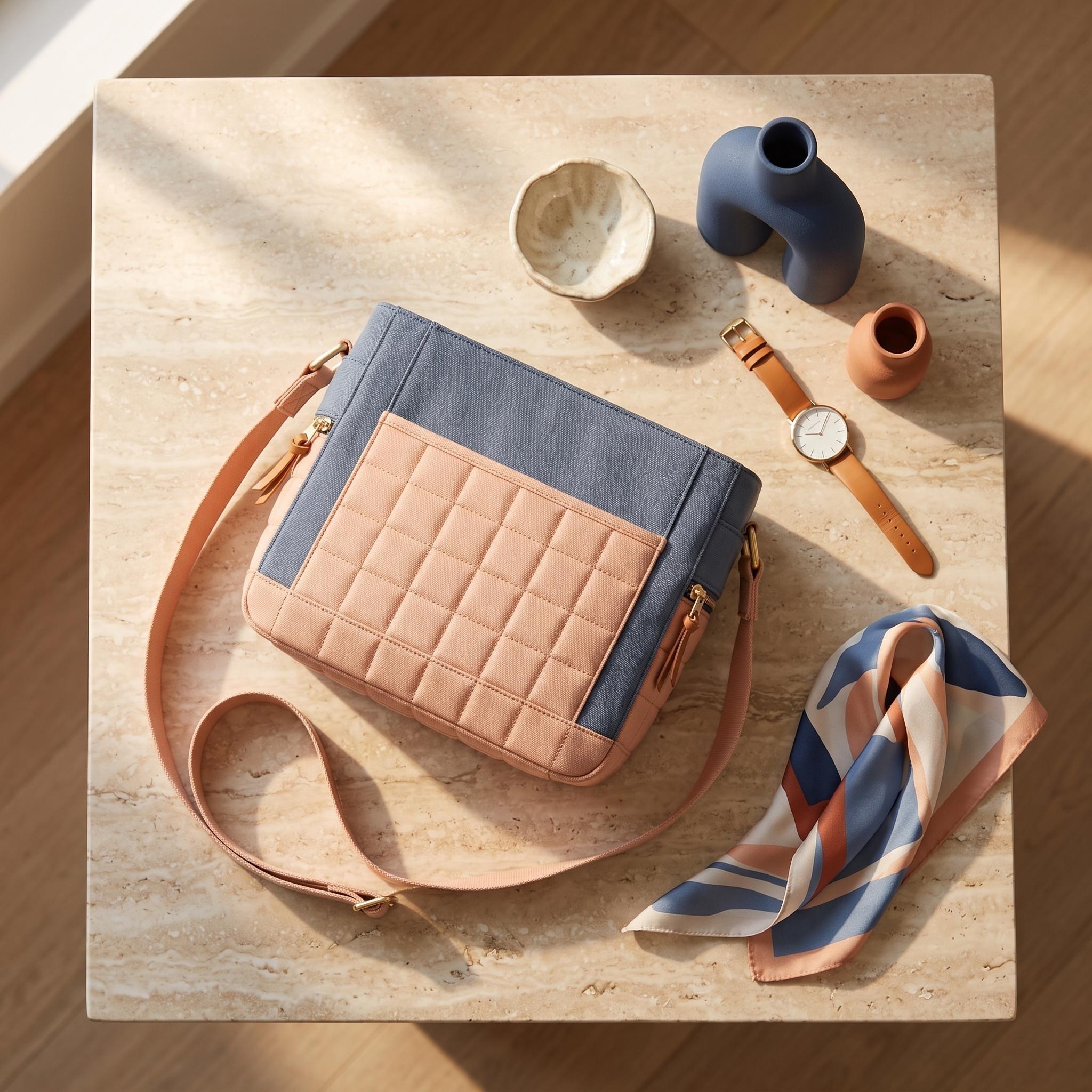 Quilted Crossbody Purse thumbnail 3