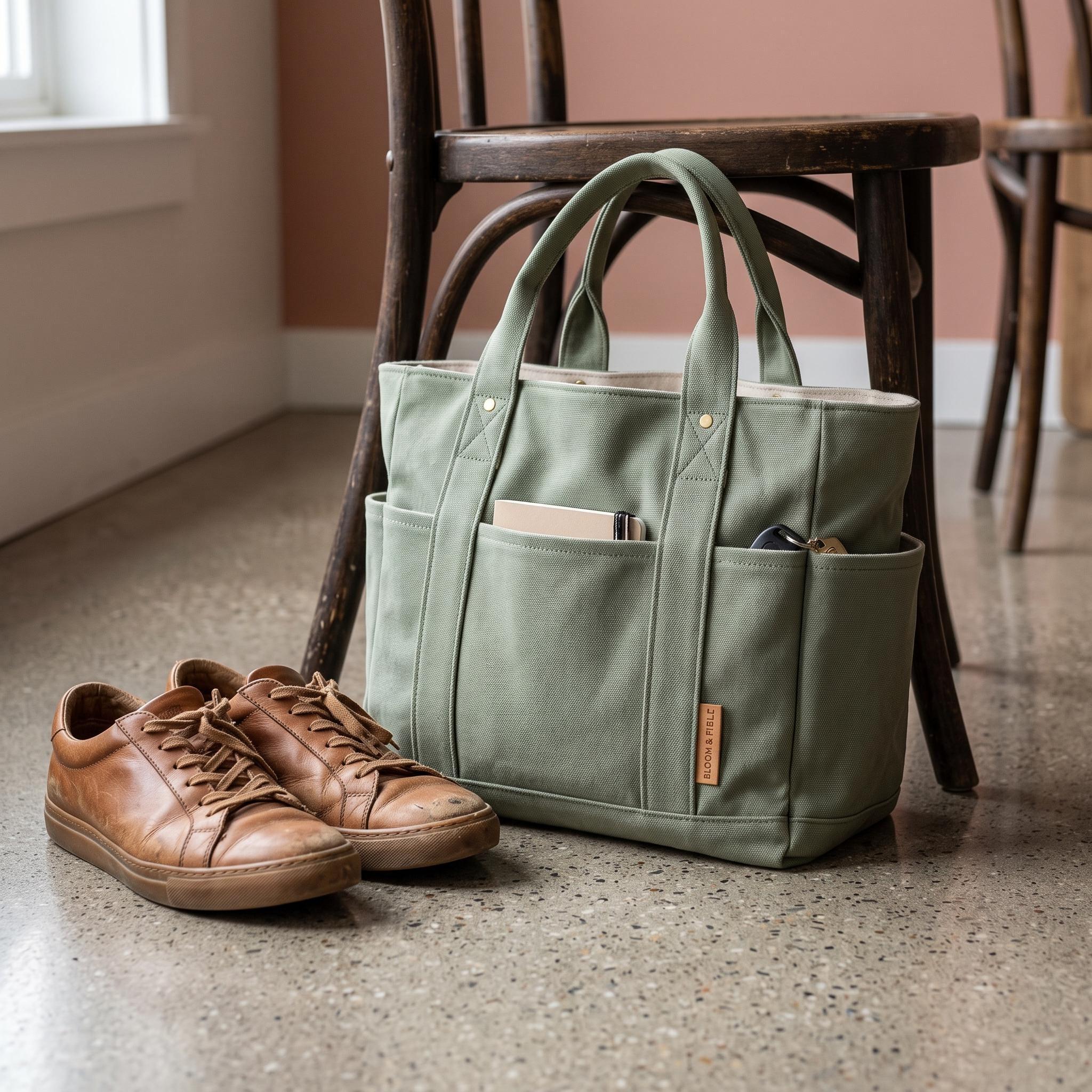 Multi-Pocket Utility Tote thumbnail 2