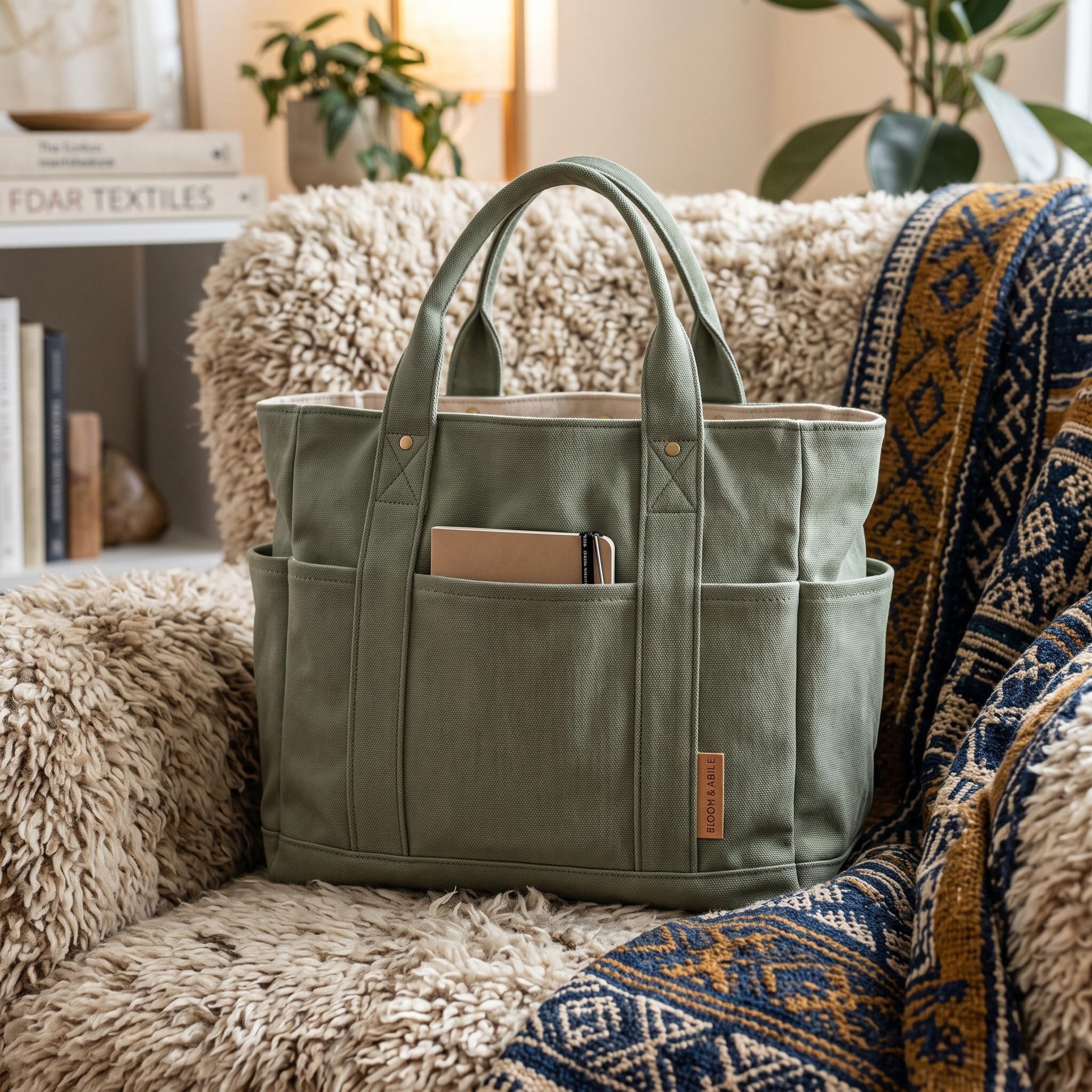 Multi-Pocket Utility Tote thumbnail 3