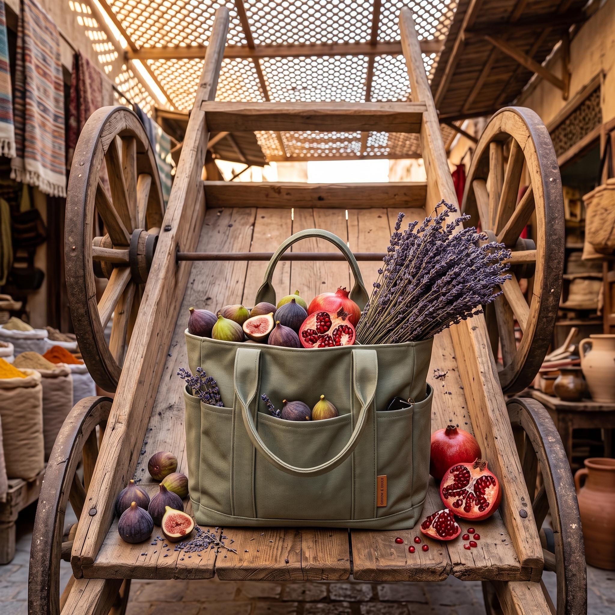 Multi-Pocket Utility Tote thumbnail 5
