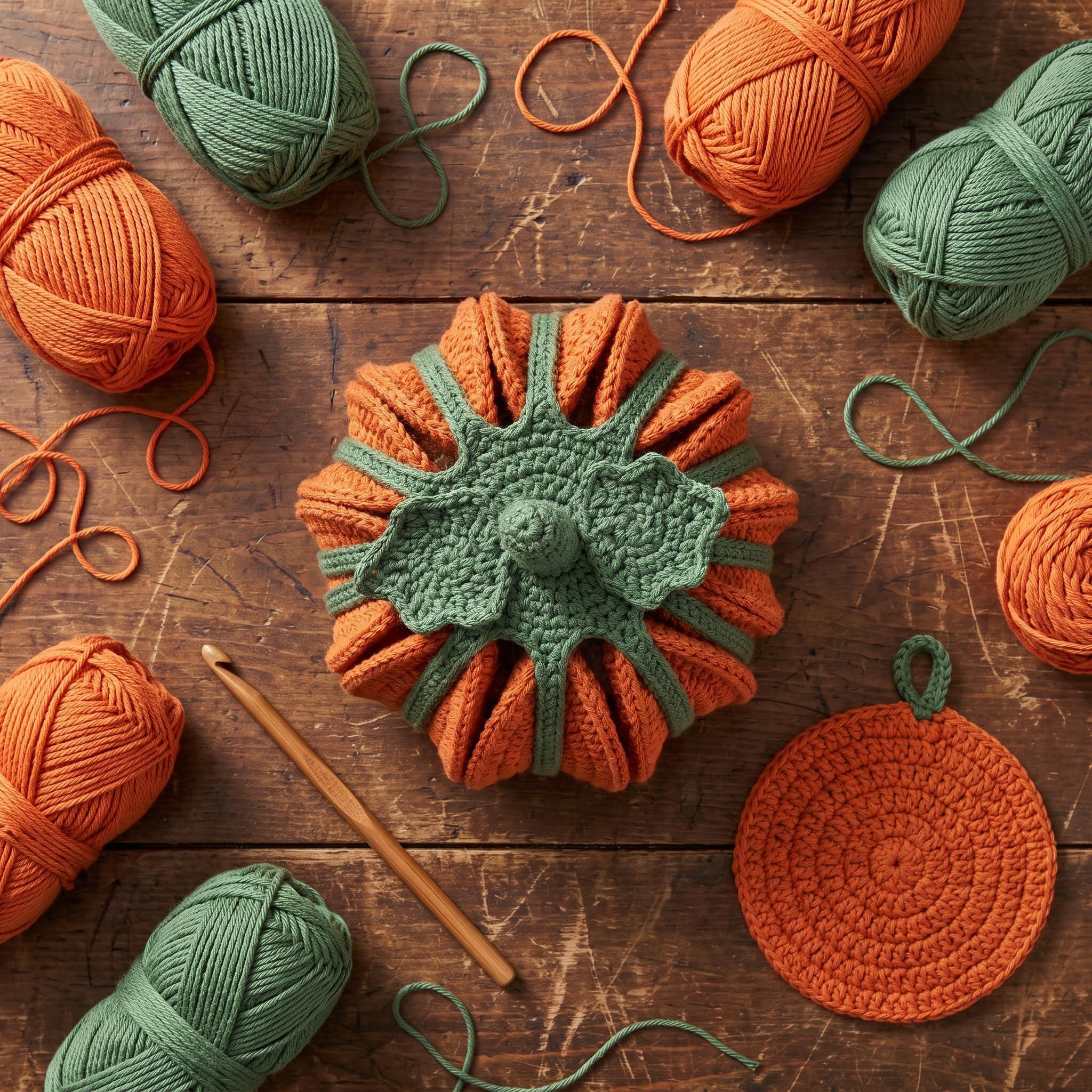 Pumpkin Coaster Set thumbnail 5