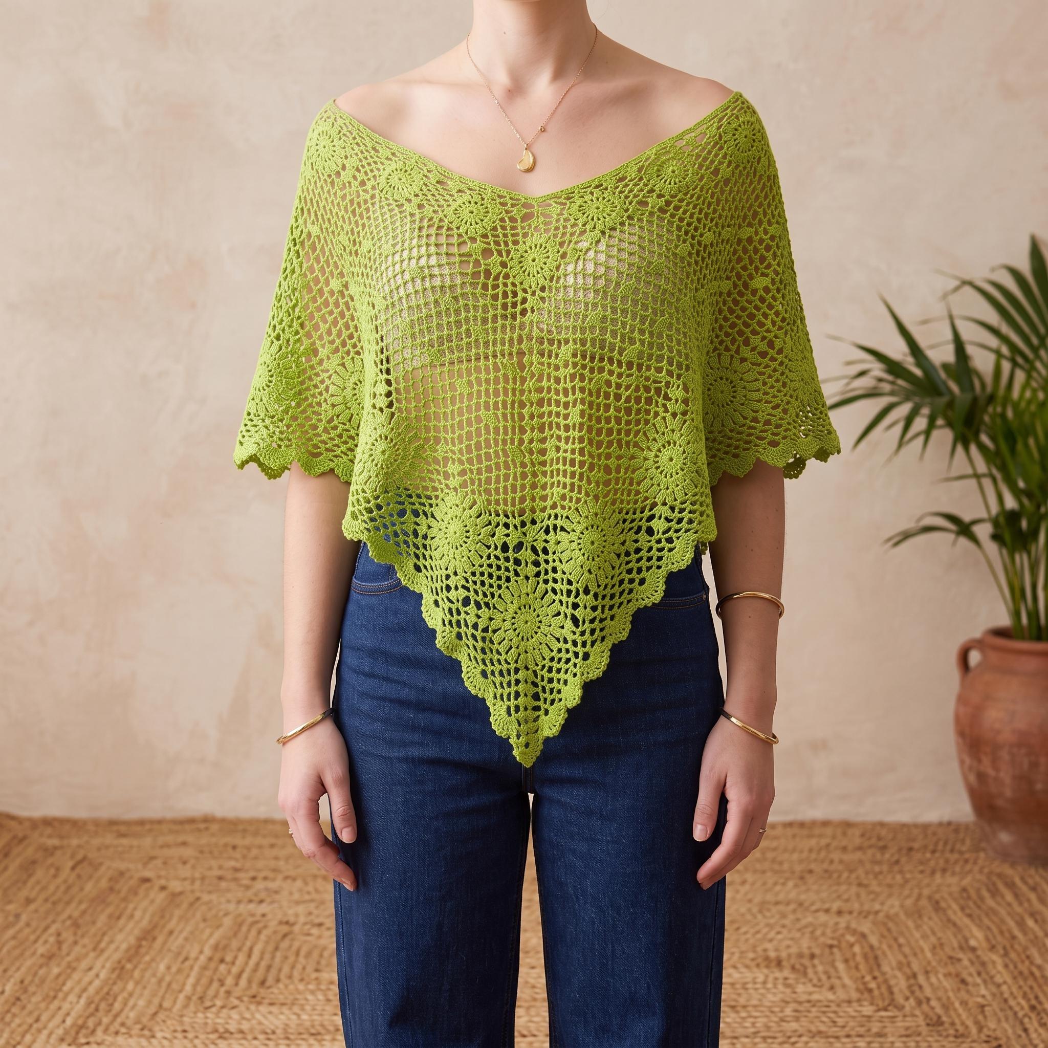 Clover Poncho