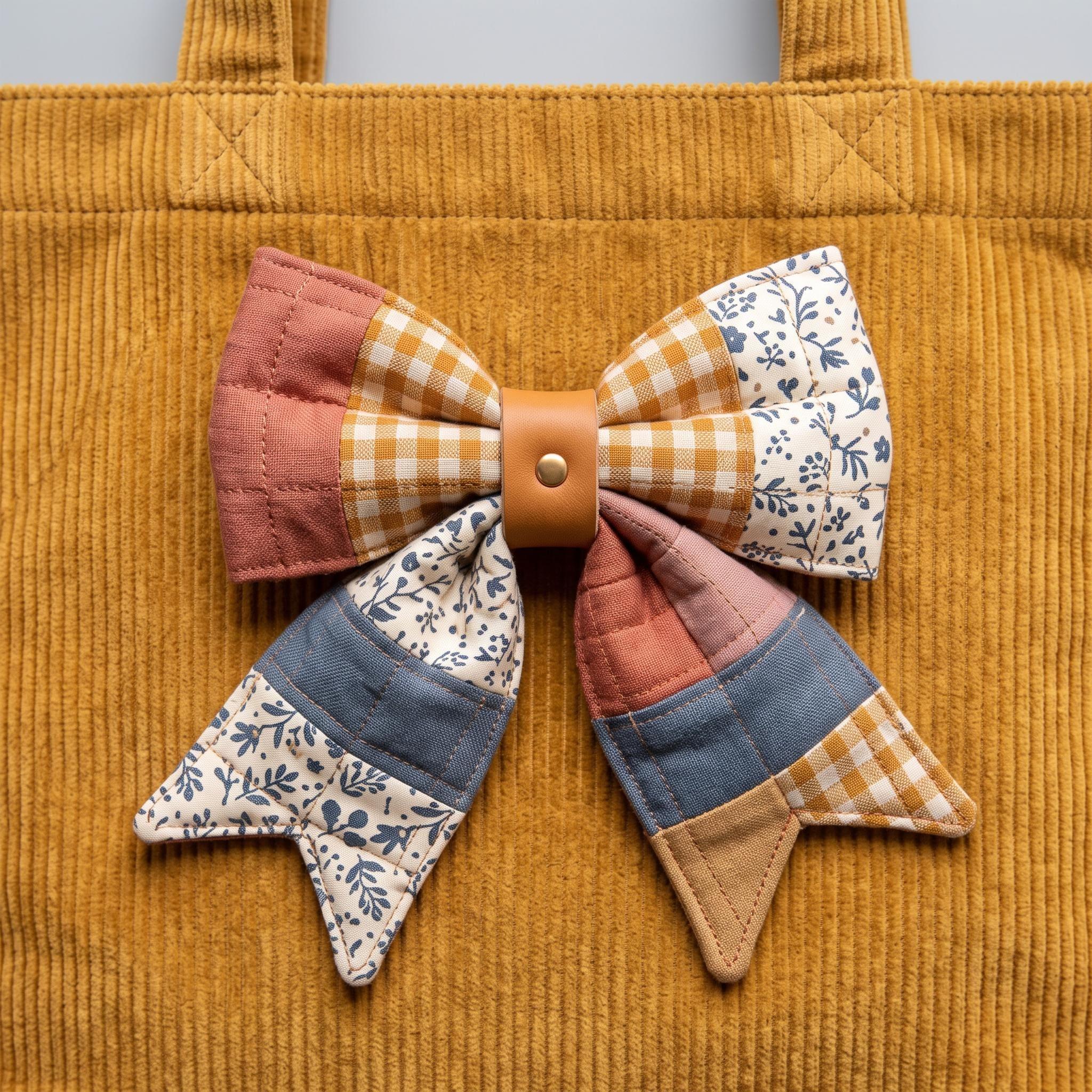 Patchwork Quilted Bows